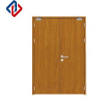 Fabrication professionnelle Porte en bois personnalisée en bois dur FD30 FD30 pour l&#39;appartement